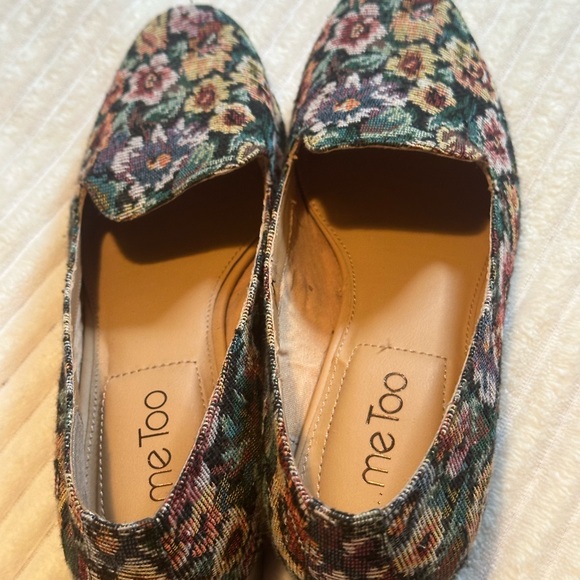 Me Too Gwen Block Heel Loafers for Women - Multicolor Tapestry - Picture 13 of 14